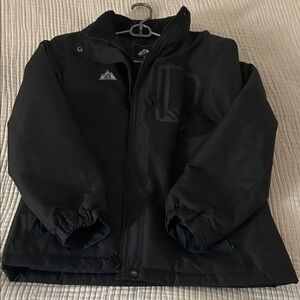 Lined Black Winter Coat size small